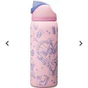 Owala FreeSip 32oz‎ Insulated Water Bottle Shot to the Heart DSG Exclusive NEW